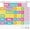 Neon, variant on Rainbow Flip Calendar Bulletin Board Set Colorful Flip Calendar with Adjustable Holder 54 Date Cards for Classroom Decor School Supplies Teacher Haves(Rainbow Colors)