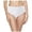 White, variant on Daznico Women's Swim Bottom High Waist Retro Basic Full Coverage Bikini Tankini Swimsuit Briefs,XL