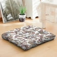 thumbnail image 7 of Square Meditation Pillow, Boho Style Floor Cushion, Dutch Velvet Meditation Cushion for Sitting on Floor, Yoga Cushion 22'' x 22'', 7 of 7