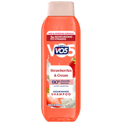 Alberto VO5 Strawberries & Cream Nourishing Shampoo with Soy Milk, Paraben Free, Vitamin-Enriched Formula for Soft, Healthy Hair