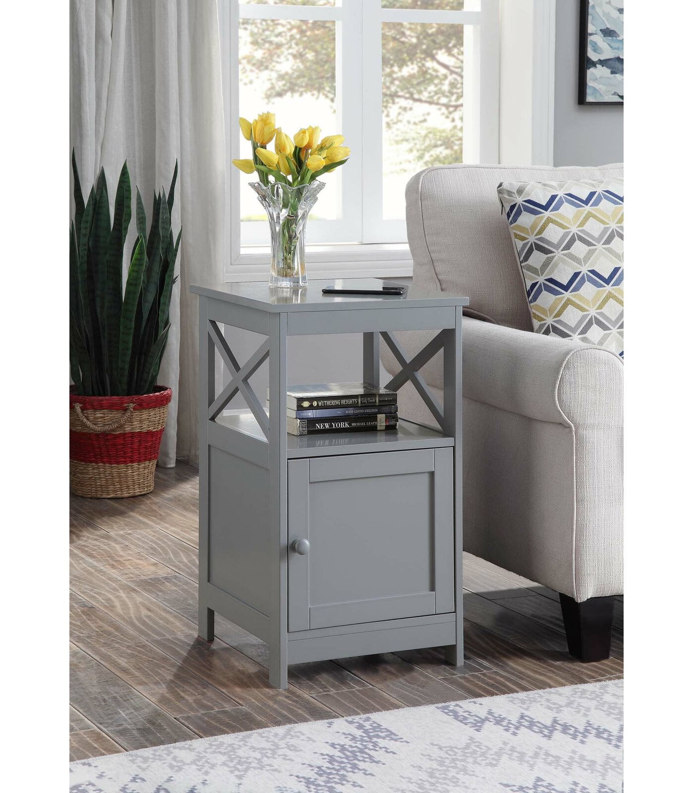 Stoneford End Table with Storage Walmart