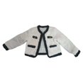 thumbnail image 4 of UJNDER Winter Coats for Women Plus Size French Style Loose Jacket Warm Cozy Long Coat White XL, 4 of 4