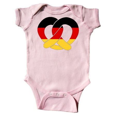 

Inktastic German Flag in Pretzel Shape Gift Baby Boy or Baby Girl Bodysuit