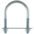 thumbnail image 2 of Hampton 5/16 in. X 2 in. W X 3 in. L Coarse Zinc-Plated Steel U-Bolt, 2 of 2