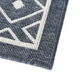 thumbnail image 6 of Unique Loom Outdoor Trellis Collection Area Rug - Kafes (9' x 12' Rectangle Navy Blue/Ivory), 6 of 7