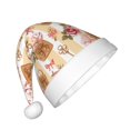thumbnail image 2 of Rocae Key Lock And Flowers for Christmas Hat for Kids Hats Christmas Party Supplies, 2 of 6