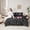 Black S, variant on Homewish 3D Leopard Cheetah Bedding Comforter Set 7pcs, Cartoon Wildlife King Bedding Sets, Modern Fashion Newspaper Reversible Bed Sheets, Luxury Bedroom Decor