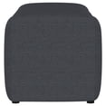 thumbnail image 5 of Summer Fabric Upholstered Tufted Accent Bench Charcoal, 5 of 8