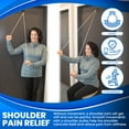 thumbnail image 6 of RangeMaster Econo Ranger Shoulder Pulley │ Physical Therapy Exercises │ Aids in Recovery and Rehabilitation │ Increases Mobility │ Wooden Handles for Comfort │ Metal Bracket Door Attachment, 6 of 6