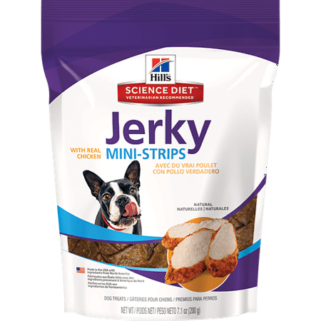Hill's Science Diet Chicken Jerky Snacks Dog Treats, 7.1-oz Bag