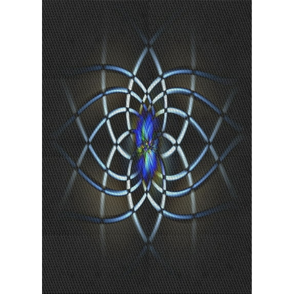 Ahgly Company Indoor Rectangle Patterned Gray Novelty Area Rugs, 7' x 10'