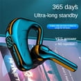 thumbnail image 6 of X13 Wireless Handsfree Headset Earpiece with Noise Canceling Mic LED Battery Display for Laptop Trucker Driver, 6 of 8