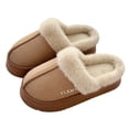 thumbnail image 2 of Suela Gruesa Pantuflas Mullidas para El Felpa Antideslizantes Hombres Y Mujeres, 2 of 9