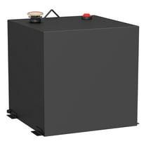 UWS ST-53-R-MB Matte Black 53-Gallon Rectangle Steel Transfer Tank