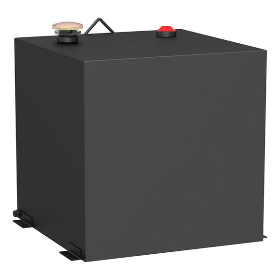 UWS ST-53-R-MB Matte Black 53-Gallon Rectangle Steel Transfer Tank