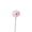 Pink, variant on Bee Watering Station, Ceramic Bee Cup for Garden, Flower Shaped Bee Watering Station Bird Bath Water Feeder, Butterfly Drinking Cup Bee Bath Bowl Garden Stake (1PC, 2"x12.6", Yellow)