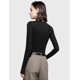 thumbnail image 3 of Women's Long Sleeve T Shirts Crew Neck Slim Fit Tops Sexy Basic Tee, 3 of 5