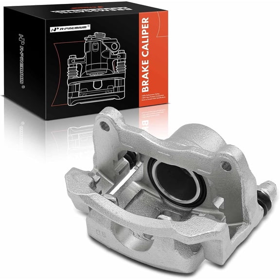 A-Premium Disc Brake Caliper Assembly with Bracket Compatible with Toyota Corolla Matrix Pontiac Vibe 2003-2008 Front Left Driver Side