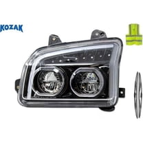 Kozak Compatible with T880 Full LED Performance Headlight, Black