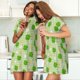 thumbnail image 4 of Disketp St Patrick's Day11 para Camisón Corto de Manga Corta para Mujeres, Camisón Cómodo con Escote Redondo, Bonito y Confortable, 4 of 6