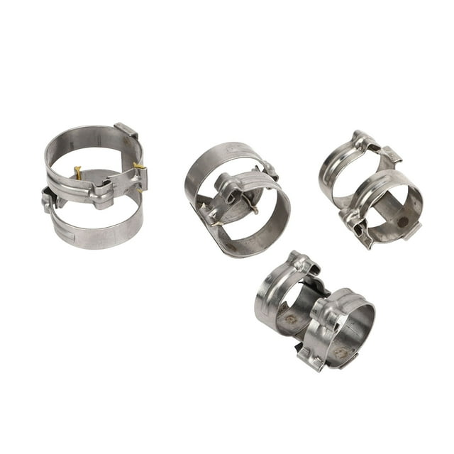 Anillos De Abrazadera De Cincha De Manguera De CA, Abrazaderas De Manguera De Aire Acondicionado A Prueba De Deformaciones De Alta Resistencia Prevención De Fugas Para Camión