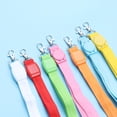 thumbnail image 2 of Miangastore 7pcs LED Light Up Holder Lanyards Keychain Holder Keyring Neck Straps for Students Office Workers (Mixed Colors), 2 of 8