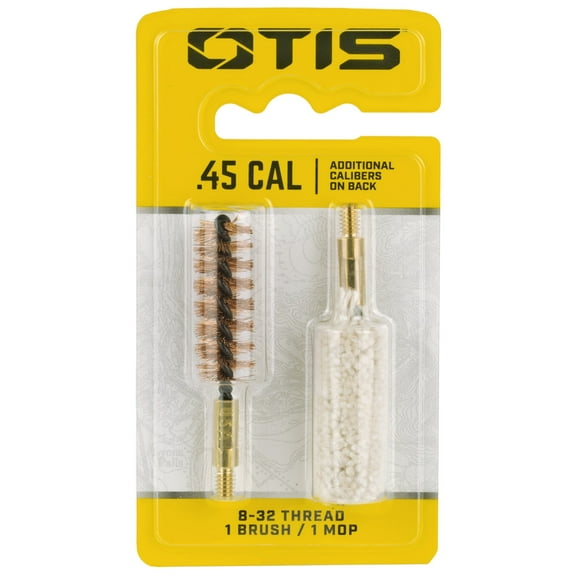 Otis - New - .45 Caliber 1 Brush and 1 Mop Combo Pack