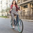 thumbnail image 6 of sixthreezero Every journey Women's 7-Speed Step-Through Hybrid Cruiser Bicycle, 26 In. Wheels and 17.5 In. Frame, Navy, 6 of 8