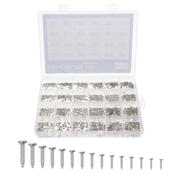 1 Set Self-tapping Screw Wall Plate Screw Sheet Metal Screw For Wood Metal