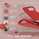 thumbnail image 4 of Funda Elago Liquid Silicone para iPhone 15 Plus, color rojo, 4 of 6