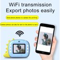 thumbnail image 3 of Cámara para niños con impresión instantánea, cámara digital para niños 1080P con pantalla de 2.4 '', Wi-Fi y aplicación, papel de impresión, regalo para niñas y niños kaili Sencillez, 3 of 5