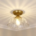 thumbnail image 3 of Golden Lighting - Audra - 1 Light Semi-Flush Mount-8.13 Inches Tall and 11.75, 3 of 5