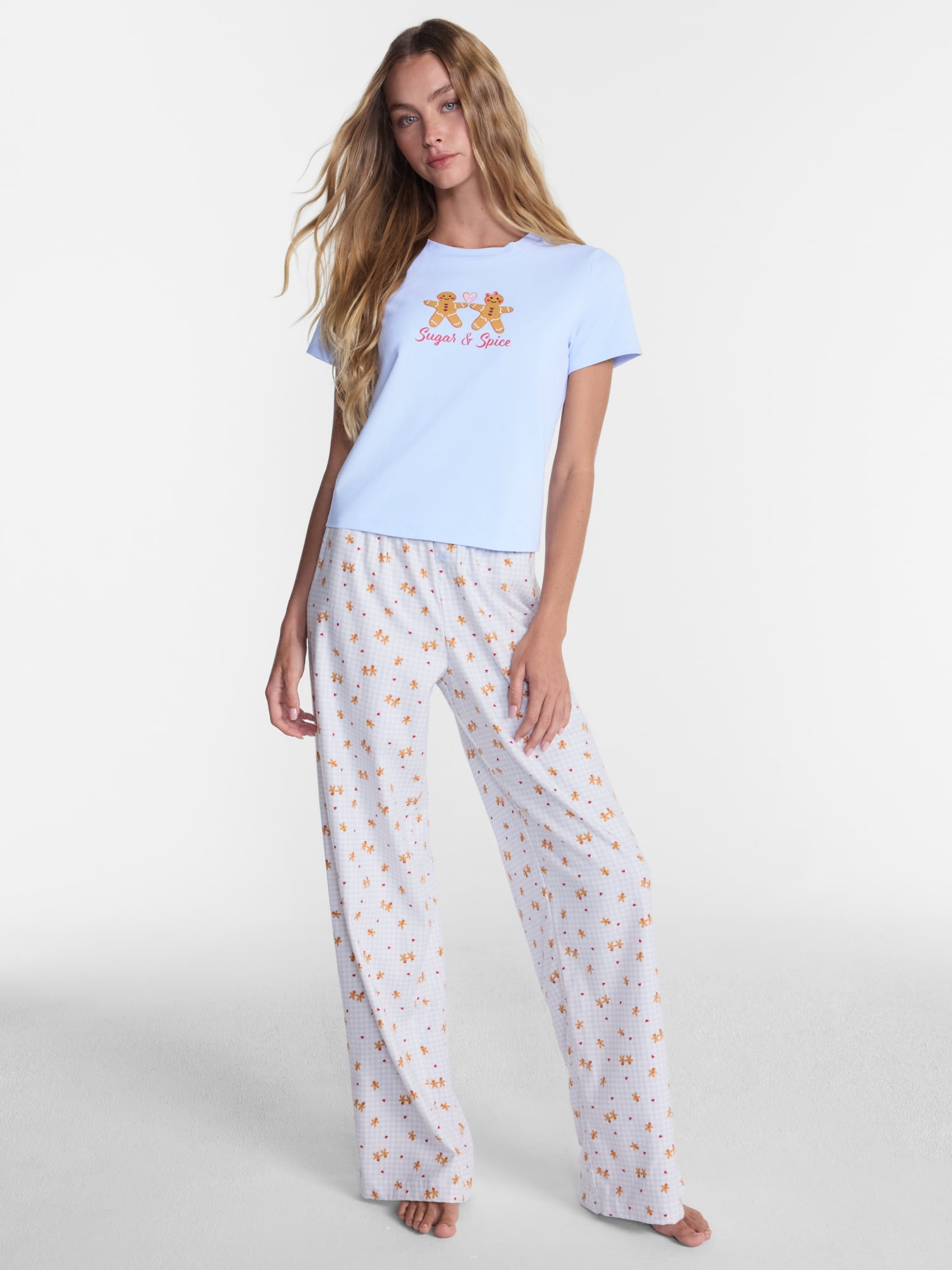 No Boundaries Graphic Baby Sleep Tee, Women's XS-XXL