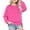 Hot Pink, variant on Kids Sweatshirts for Boys Long Sleeve Red Sweatshirt Girls Crewneck Loose Fit Pullover Tops Fall Winter Clothes Girls Clothes 7 Years