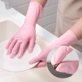 thumbnail image 2 of Dishwashing gloves for household cleaning, durable disposable waterproof gloves for household use, disposable gloves, 2 of 12