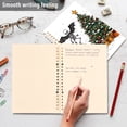 thumbnail image 4 of FORMRS 1-Subject Spiral Notebook 8" x 5" College Ruled 60 Refillable Sheet A5 Hard Cover, Cute Halloween Trees, 4 of 7