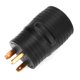 thumbnail image 1 of Conector macho a hembra de 125 V para tomas de corriente de EE. UU. Adaptador de cable de alimentación para RV de 30 A a 50 A, 1 of 8