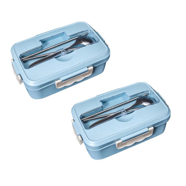Lunchbox Lunchbox Isolée Ensemble de Couverts Lunchbox Portable Lunchbox Étudiant Lunchbox Fraîche Préservée Lunchbox avec Ensemble de Couverts Lunchbox Portable Lunchbox Scellée Étudiant Compartimentée