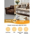 thumbnail image 5 of Southwest Couch Cover for Dogs, Brown Bohemian Abstract American Aztec Washable Sofa Covers Slipcover for Pets Dogs Futon Cover, Couch Recliner Covers, Oversized Chair Slipcover 71"x91", 5 of 9