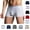 A-Red, variant on Jinhomg Briefs for Men Lightweight Breathable Cotton Underpants Casual Comfy Solid Elastic Waistband Underwear Boxers Daily Wear Deal of The Day Beige XXL