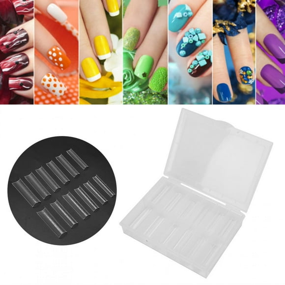 Nail Extension Tip,120pcs False Nail Tips French Nail Tips Artificial Nail Tip Compact and Lightweight
