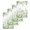 Green, variant on Orange Eucalyptus Leaves Kitchen Dish Towels for Drying Dishes Set of 2, Watercolor Spring Summer Botanical Waffle Weave Microfiber Hand Tea Bathroom Towels Quick Dry & Absorbent Towel 15.7x23.6