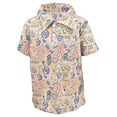 thumbnail image 1 of Unique Baby Boys Science Print Back to School Polo Shirt (5Y, Science), 1 of 4