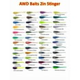 thumbnail image 2 of AWD Baits 2in Stinger - ST11 Limetreuse 20pk, 2 of 3