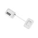 thumbnail image 2 of Cerradura De Código De Seguridad Para Bebés, Plástico Negro, Multifuncional, Código De 4 Ruedas, Cerradura Limitada Engrosada Para Armario, Ventana, Cajón, Puerta De Armario Minnieouse BA000540-00, 2 of 7