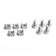 thumbnail image 4 of Newway Newway 50 Pack Lot - M6*20 Rack Mount Cage Nuts & Screws W/ Washers - Square Clips, 4 of 5