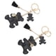 thumbnail image 5 of Llavero con forma de oso 2 uds  colgante de cuero zinc ANGGREK Otros, 5 of 8