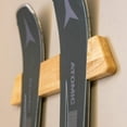 thumbnail image 1 of Storeyourboard Minimalist Wood Ski Rack Wall Mount Display Holder Solid Wood Holds 50 Lbs, 1 of 4