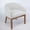 Beige, variant on EHANCIS Mid Century Modern Barrel Dining Chairs, Chenille Upholstered with Natural Hardwood Frame, Farmhouse Linen Fabric Accent Chair for Dining Room,Kitchen,Office,Gray