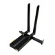 thumbnail image 1 of para ordenador-Bluetooth, de red inalámbrica de ( Ghz) para juegos, transmisión, compatible con Windows 10 (64 - AX210 negro Sunnimix adaptador de red, 1 of 7